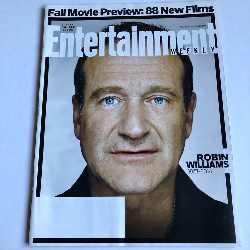 3/$15 ENTERTAINMENT WEEKLY MAGAZINE AUG 22 & 29, 2014 ROBIN WILLIAMS ISSUE NEW